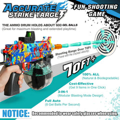 Rasout 3-in-1 modes demonstrated: pistol, SMG, sniper