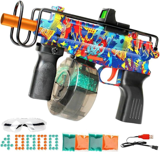 Rasout Electric Gel Ball Blaster front view for fast outdoor action
