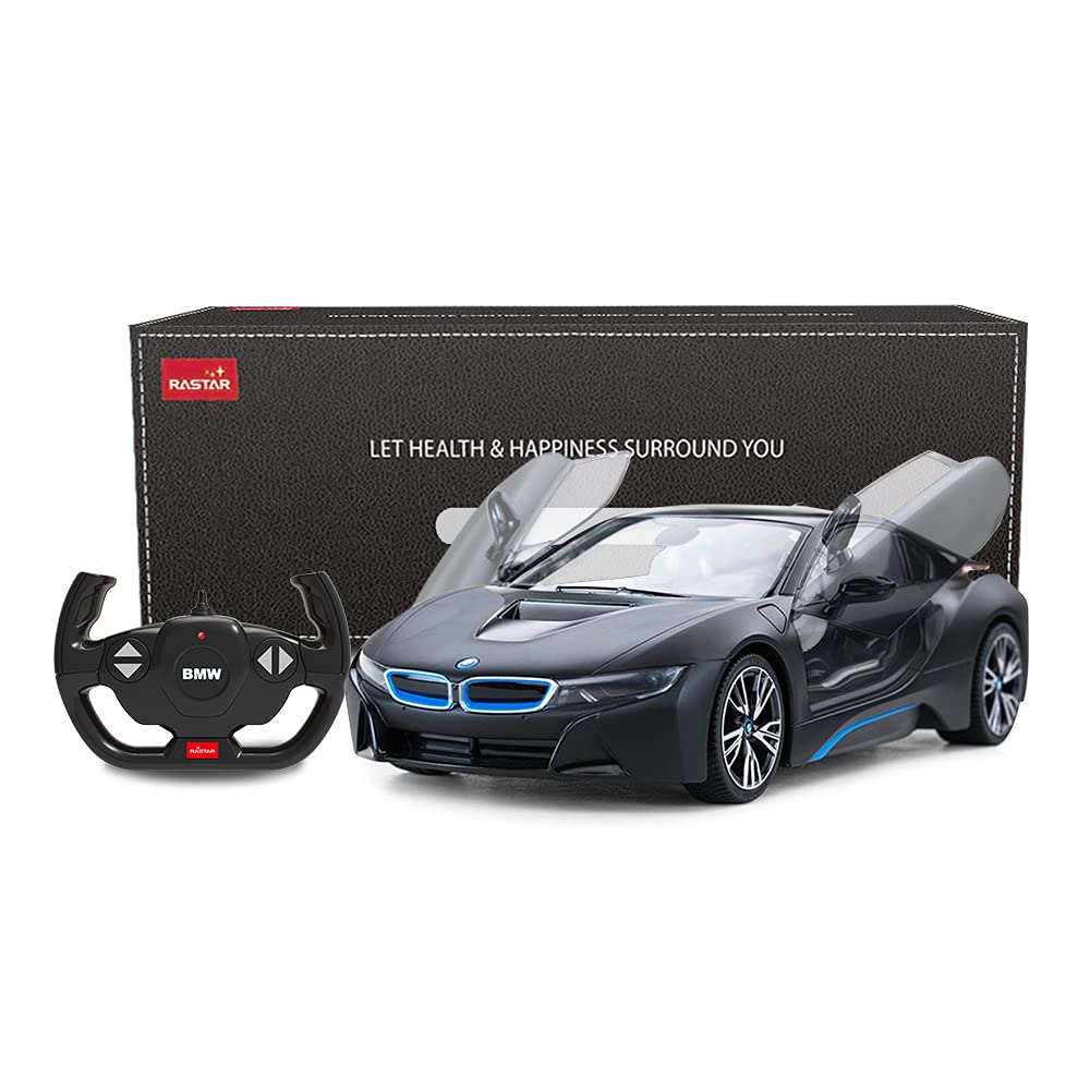 RASTAR BMW i8 RC car detailed interior for realism