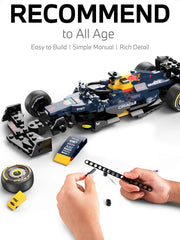 RASTAR Oracle RedBull F1 1/24 compact dimensions, display-ready model