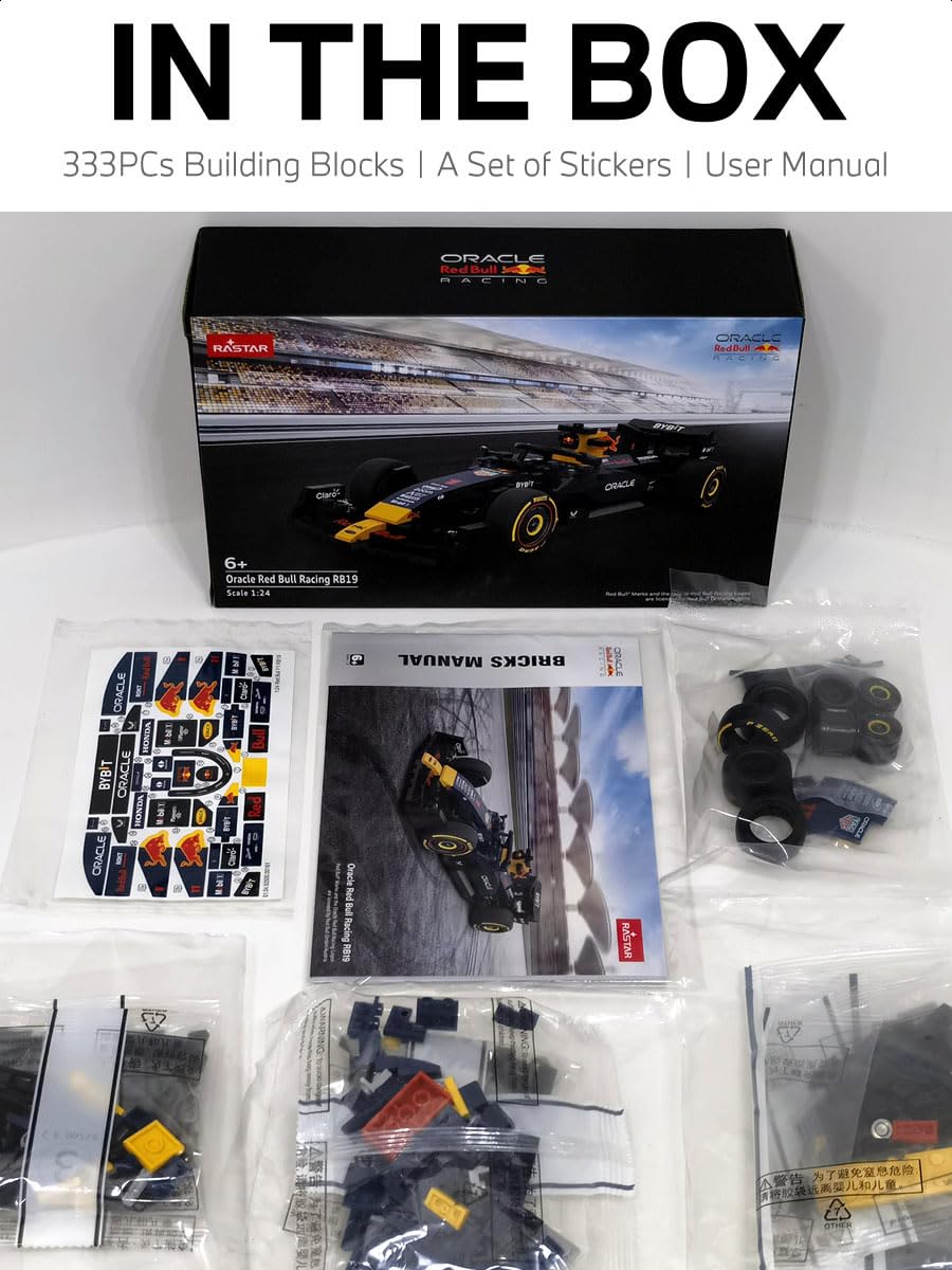RASTAR Oracle RedBull F1 1/24 sleek display profile