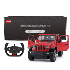 RASTAR Wrangler differential and suspension offer smooth steering through turns.