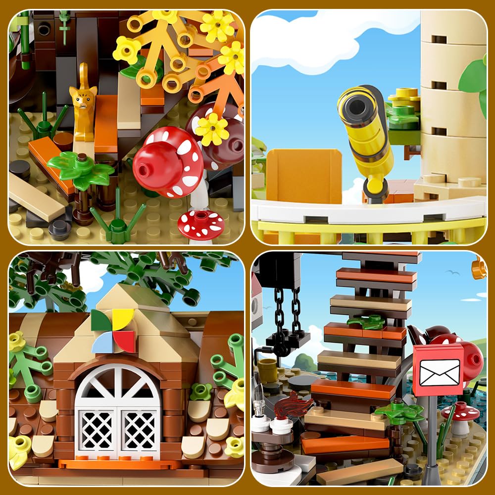 RAVAYO 1877-piece durable brick construction set for long-lasting creativity