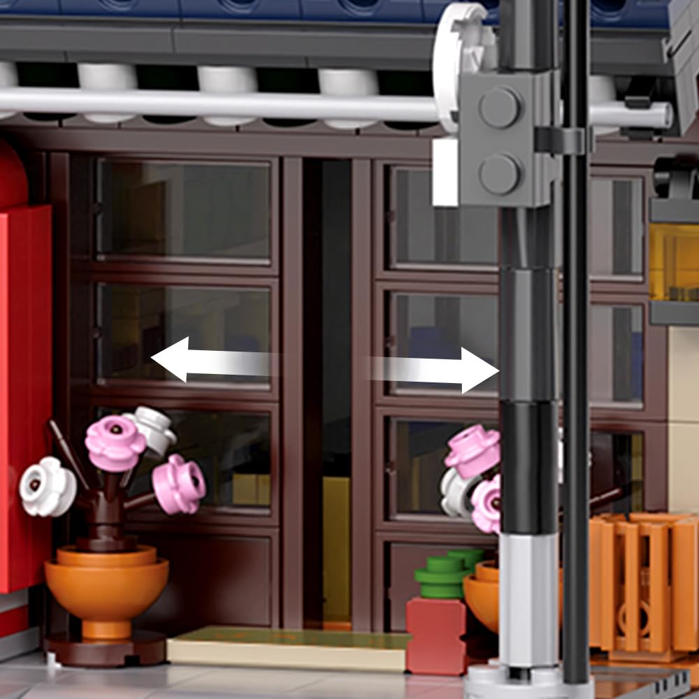 RAVAYO LED-lit tea house highlights cozy lighting effects.