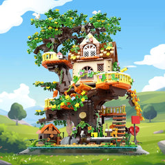 RAVAYO tree building house blocks packaging gift-ready