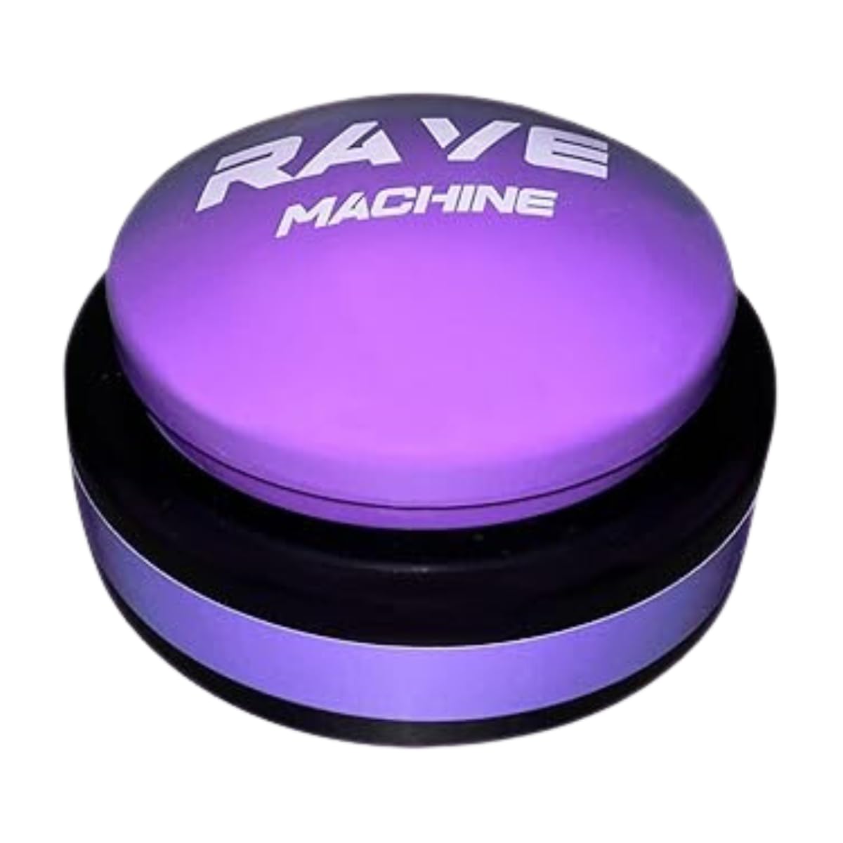 RaveMachine light-up button glows in sync with music for playful party moments