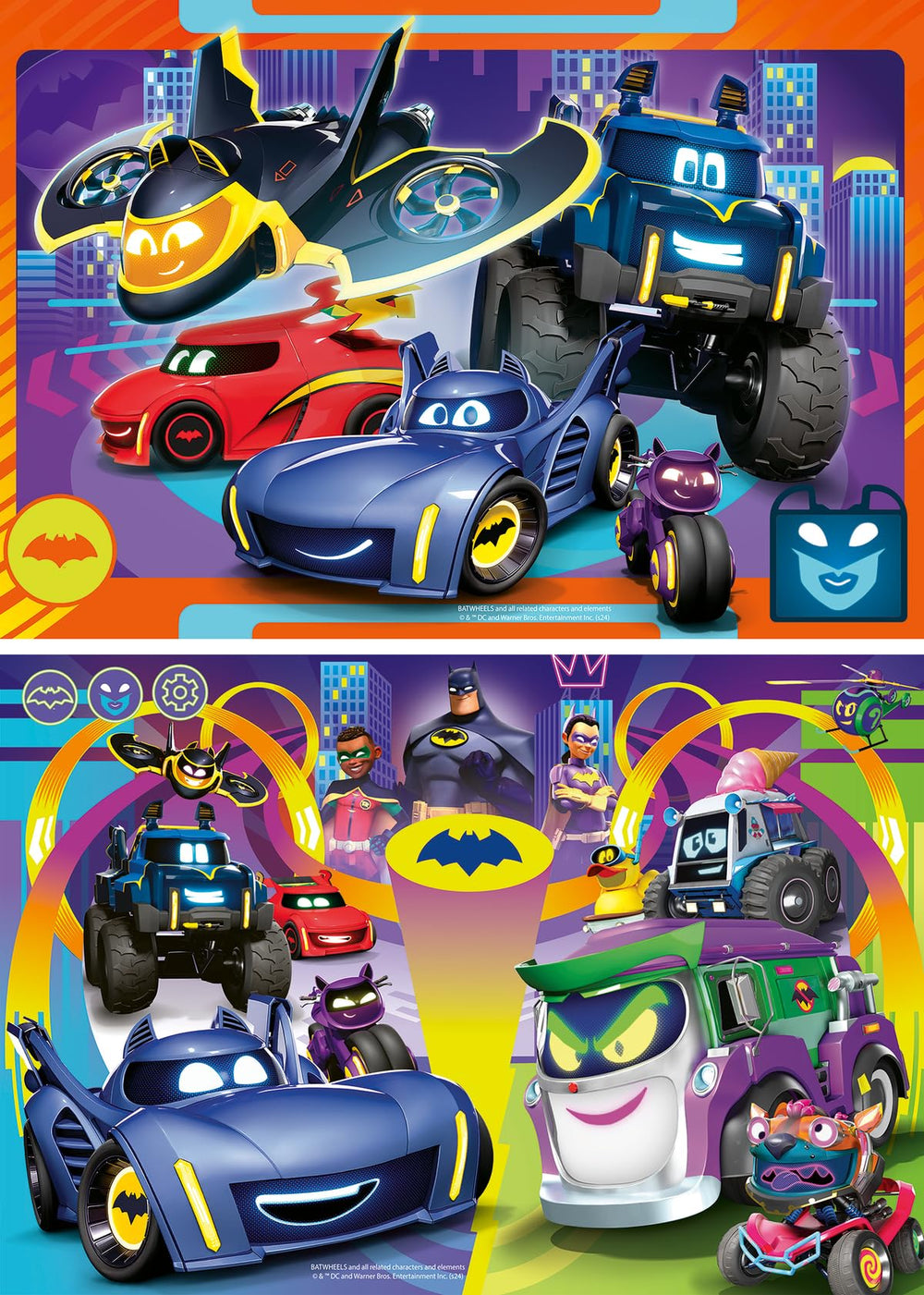 Ravensburger Batwheels puzzle kids — colorful artwork supports early problem-solving.