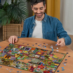 Ravensburger Craft Cupboard pieces interlock perfectly for smooth assembly