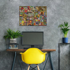 Ravensburger Craft Cupboard vibrant colors with a glare-free matte finish