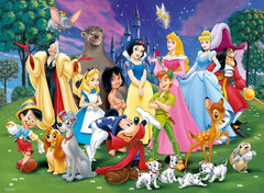 Ravensburger Disney Favourites 200-piece puzzle children assembly, fostering focus and a sense of accomplishment.