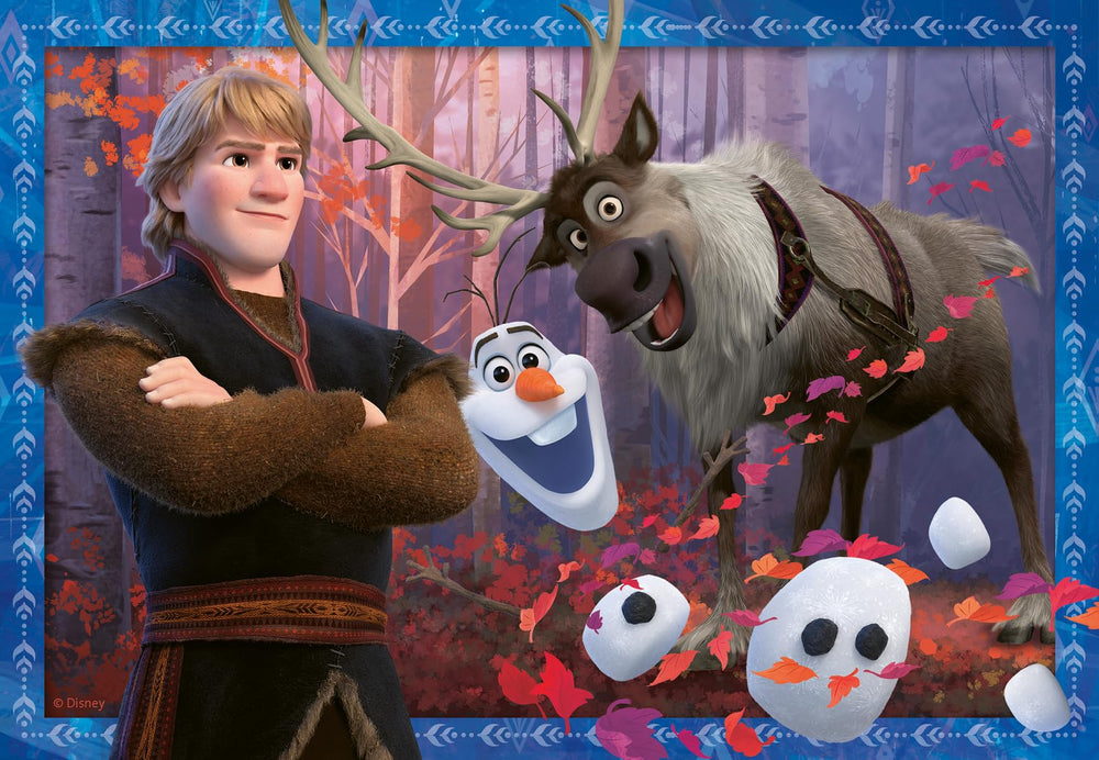 Ravensburger Disney Frozen 2 Adventure Puzzles featuring precision-cut pieces for a smooth fit.