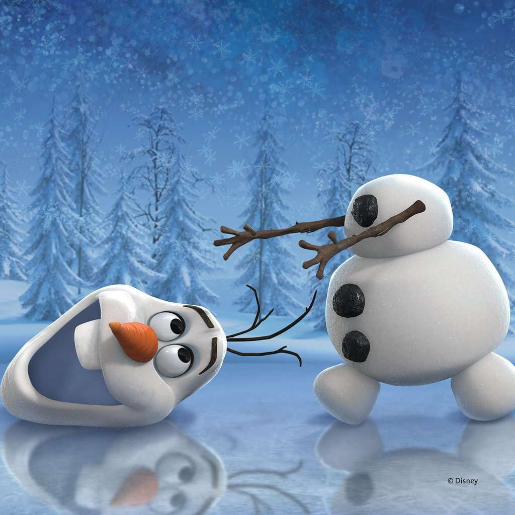 Ravensburger Disney Frozen Winter Adventures puzzle scene five: FSC-certified materials support sustainable play.
