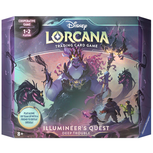 Ravensburger Disney Lorcana Deep Trouble playmat enabling coordinated team strategy