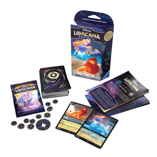 Ravensburger Disney Lorcana damage counters illustrate tracking impact during play