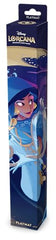 Ravensburger Jasmine Lorcana artwork playmat enhances table aesthetics and focus