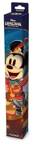 Ravensburger Disney Lorcana neoprene playmat offers non-slip grip and card protection