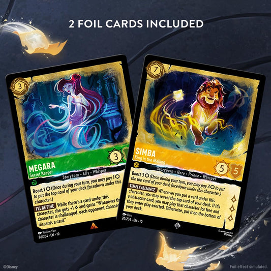 Whispers in the Well contents showing 60 cards and tokens for a balanced start.