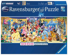 Ravensburger Disney Panoramic Puzzle 1000-piece Scene 01 enhances family bonding