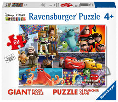 Ravensburger Disney Pixar Friends puzzle anti-glare finish for comfortable viewing in bright rooms.