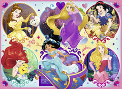 Ravensburger Disney Princesses 100-piece puzzle for kids with focused play