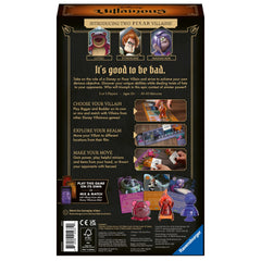 Ravensburger Villainous game components laid out for gameplay setup