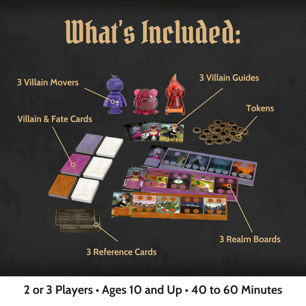 Ravensburger Lotso character card highlighting strategic choices for rival players