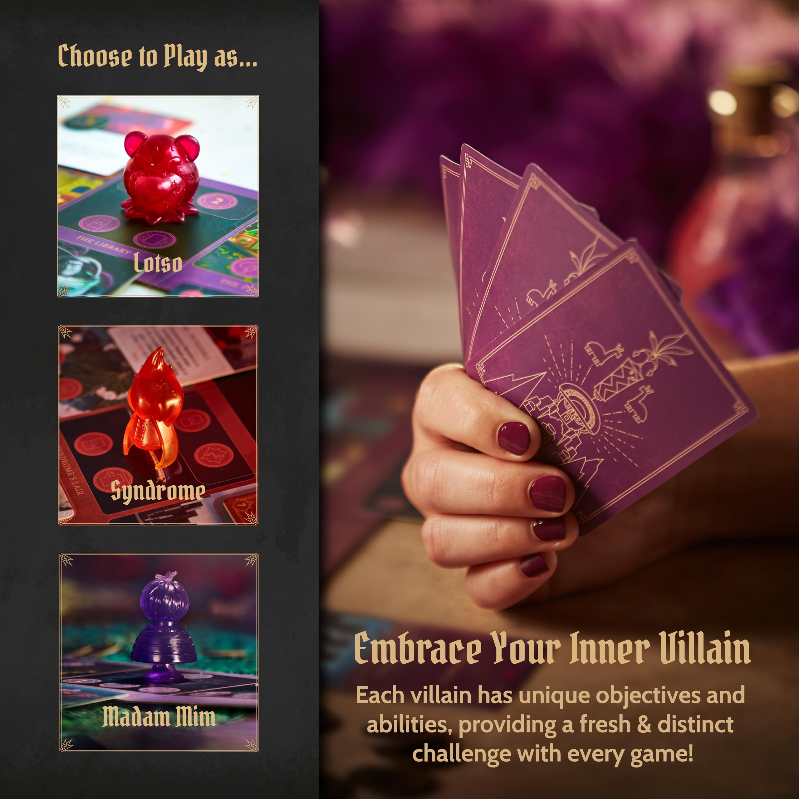 Ravensburger Syndrome character card with unique powers for tense play