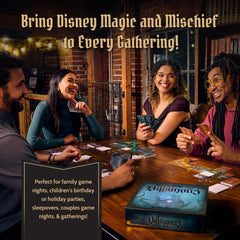 Ravensburger Disney Villainous artwork and components enhance immersion