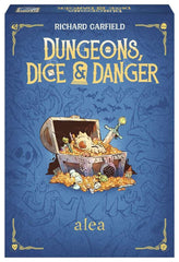 Ravensburger Dungeons, Dice & Danger game pack cover for family game nights