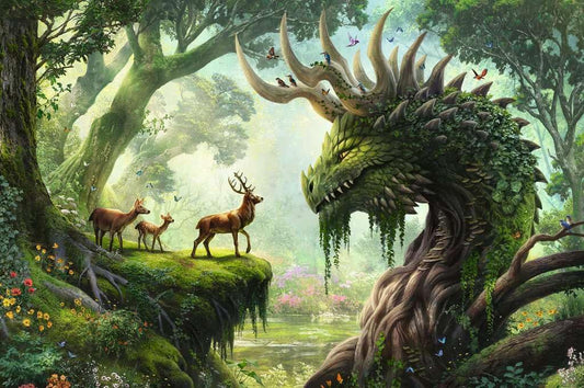 Ravensburger Enchanted Forest: misty trees shimmer, perfect for relaxing evenings.