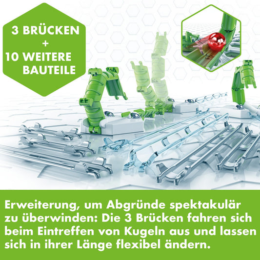 Ravensburger GraviTrax Bridges Expansion – roll-out bridge for new path options and pacing control.