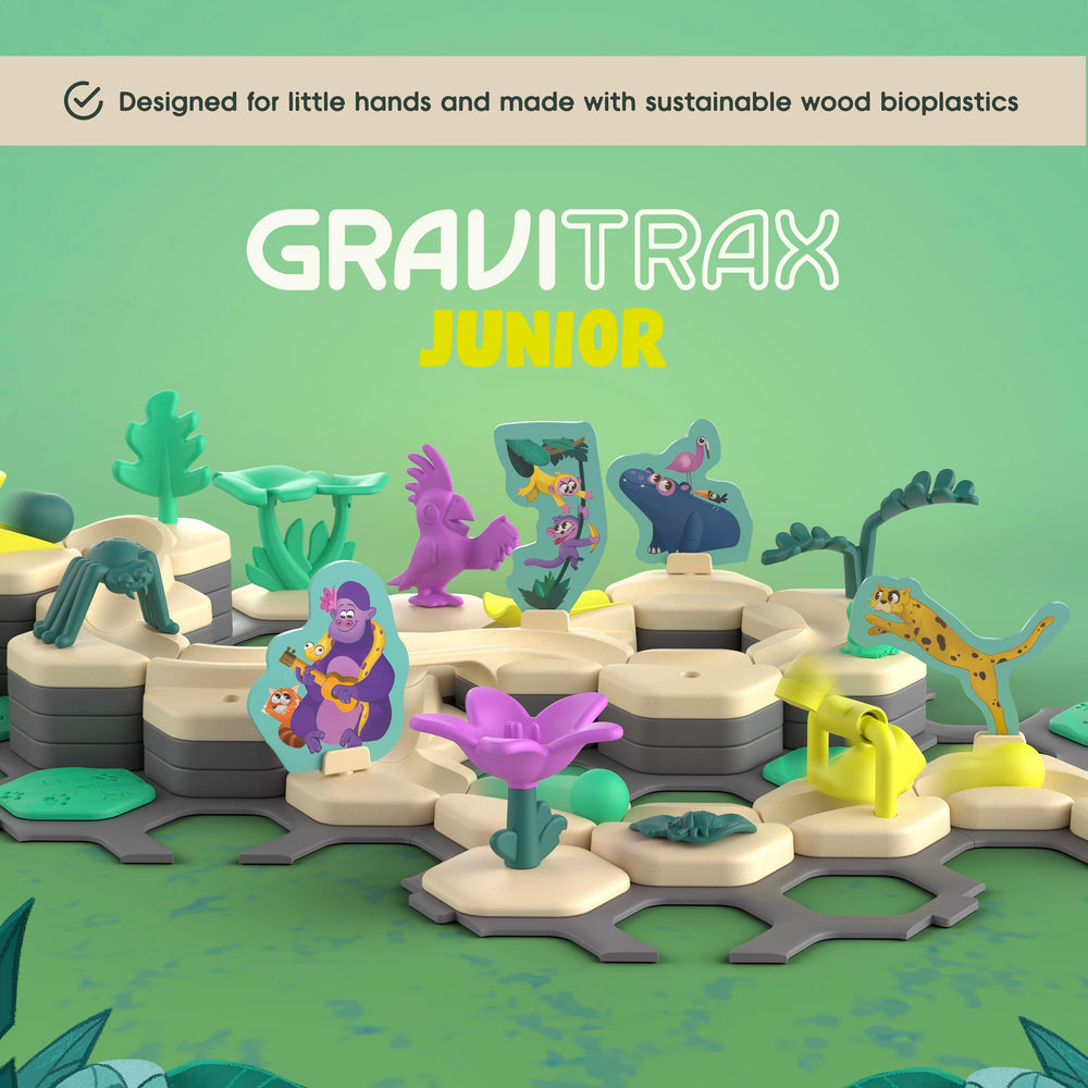 Ravensburger Gravitrax Junior Animal Figurines add storytelling and play value.