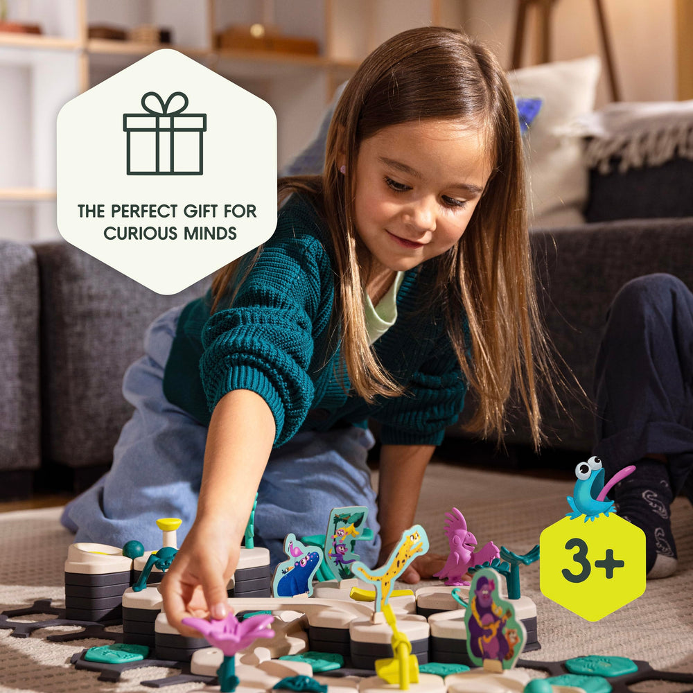 Ravensburger Gravitrax Junior Wood Bioplastics ensure a durable, eco-conscious build.