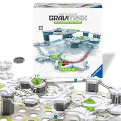Ravensburger GraviTrax Starter Set box and parts for an engaging STEM start