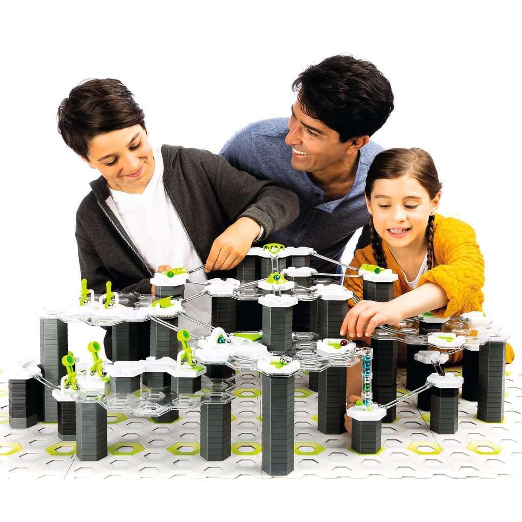 Ravensburger GraviTrax Trax Expansion height tiles add vertical levels for dramatic drops.
