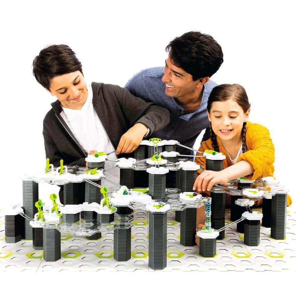 Ravensburger GraviTrax Trax Expansion height tiles add vertical levels for dramatic drops.