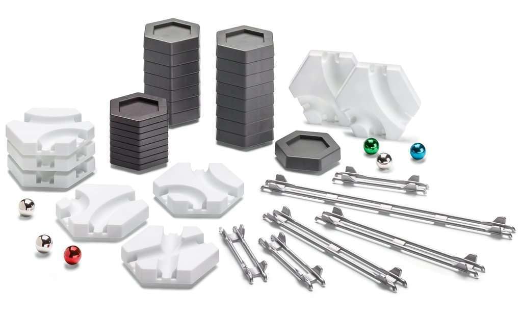 Ravensburger GraviTrax Trax Expansion marbles included for immediate testing.