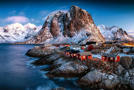 Ravensburger Hamnoy handcrafted tooling highlights unique piece shapes for precise interlock