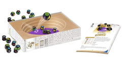 Ravensburger Harry Potter Strike game-night setup promotes family fun with friends.