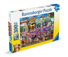 Ravensburger Hot Diggity Dogs vivid colors and interlocking pieces enhance focus.