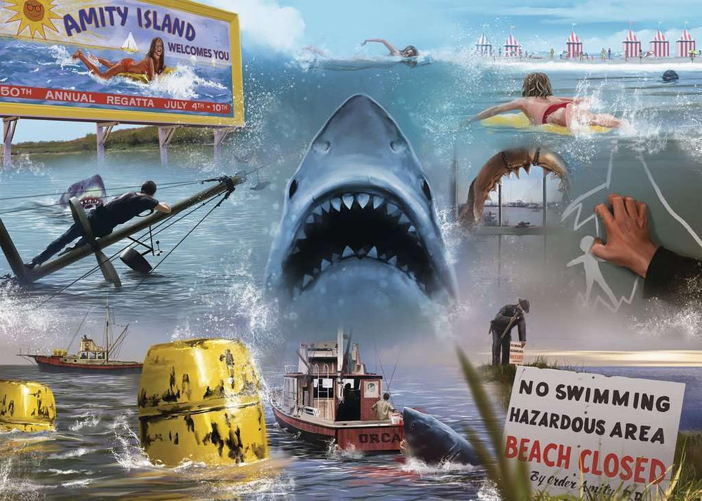 Ravensburger Jaws 1000-piece puzzle interlocking pieces ensure precise fit