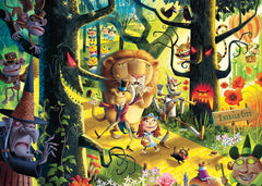 Ravensburger Lions, Tigers & Bears Oh My! cover image with glare-free, vibrant artwork for immersive puzzling