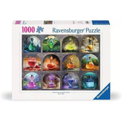 Ravensburger Magical Potions durable, glare-free materials support long puzzling sessions.