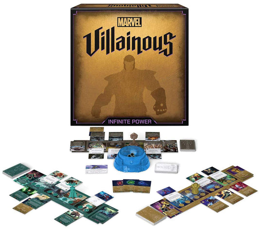 Ravensburger Marvel Villainous Infinite Power character movers enhance dramatic gameplay and immersion