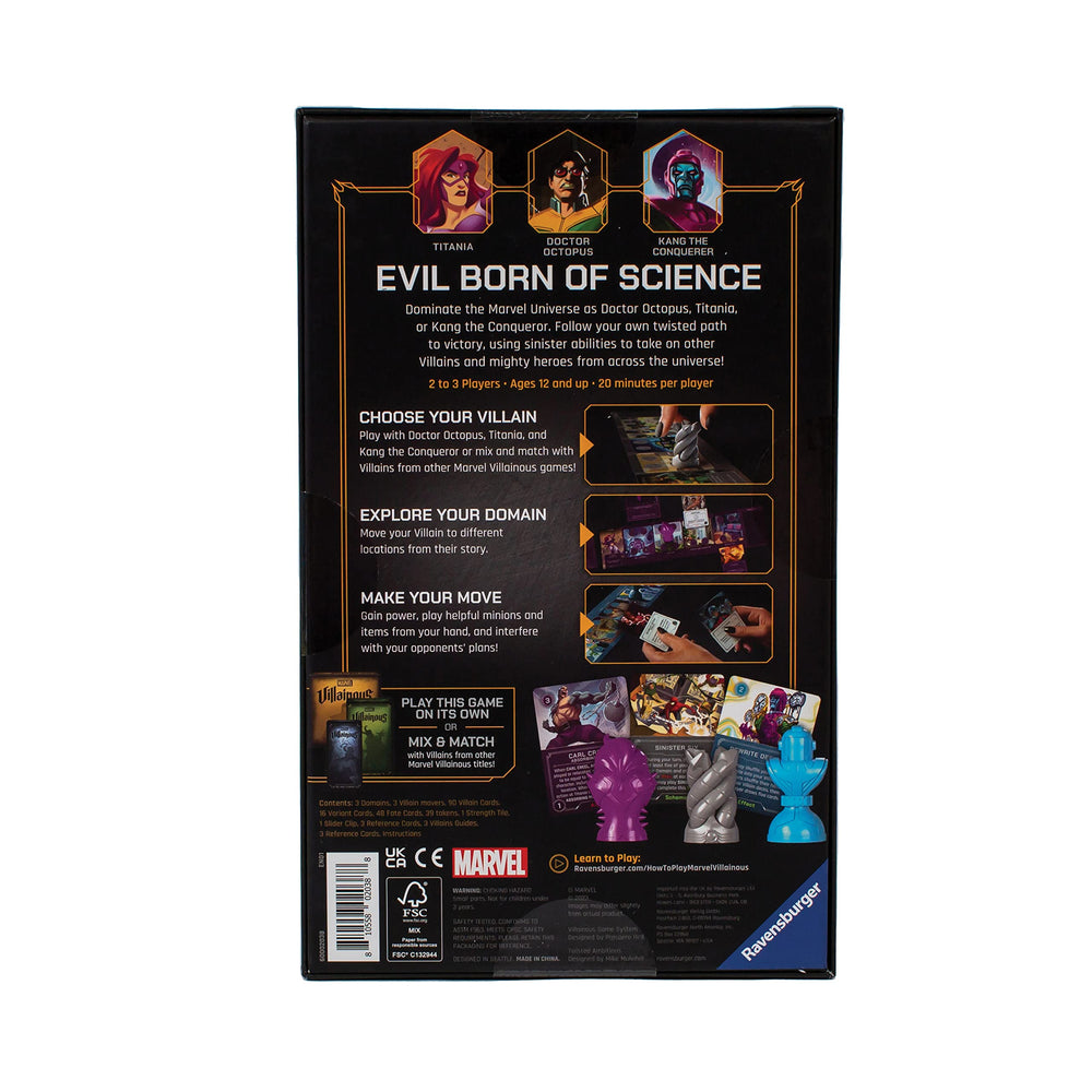 Ravensburger Marvel Villainous Twisted Ambitions decks and tokens expand strategy options