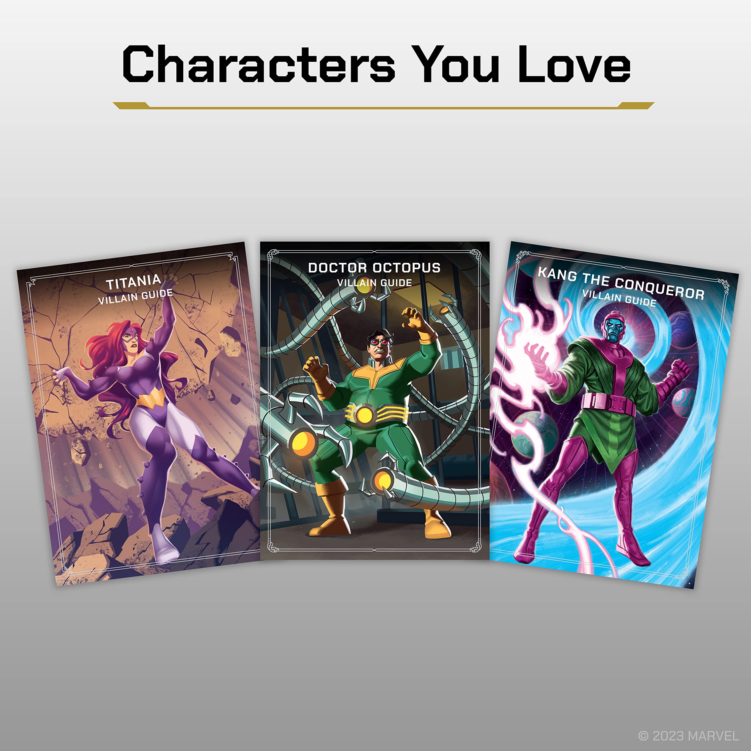 Ravensburger Marvel Villainous Twisted Ambitions Titania mover enhances thematic combat