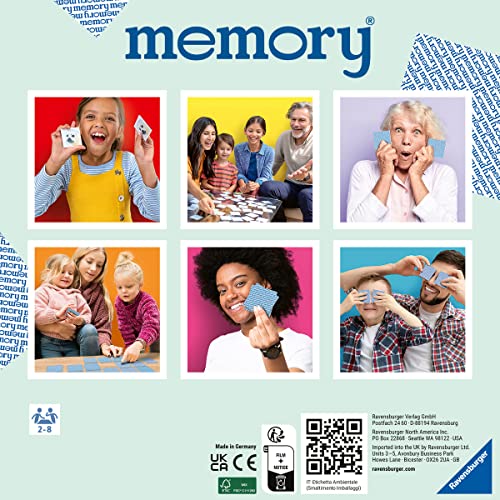 Ravensburger memory game during family night promotes quick rounds and shared fun.