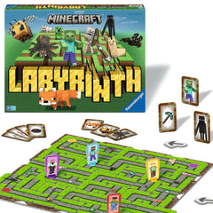 Ravensburger Minecraft Labyrinth box and instructions support easy learning