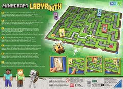 Ravensburger Minecraft Labyrinth tiles and pieces ready for fast setup and play