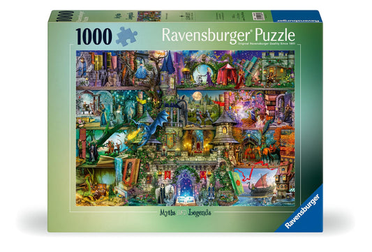 Ravensburger Myths and Legends enchanted landscapes to inspire mindful, screen-free relaxation